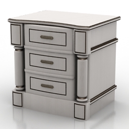 3D Nightstand preview