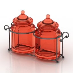 jar rack 3D Model Preview #7ef15b78
