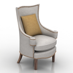 3D Armchair preview