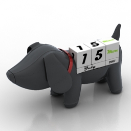 calendar 3D Model Preview #bfd40c55