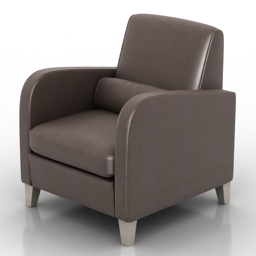 3D Armchair preview