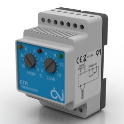 3D Thermostat preview