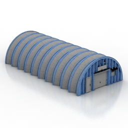 hangar 3D Model Preview #1d8d1367