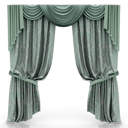 curtain 3D Model Preview #84cdabaa
