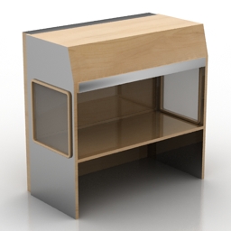 rack lamina flow cabinet 3D Model Preview #dab2ce41