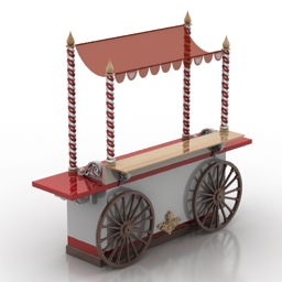 rack bar 3D Model Preview #746364a6
