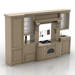 3D Kitchen preview