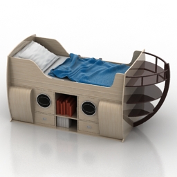 bed 3D Model Preview #d6dd6c15