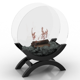 fireplace 3D Model Preview #820b9e63