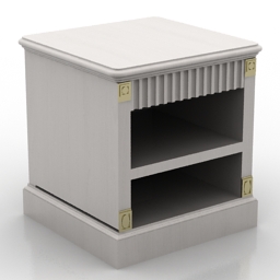3D Bedside table preview