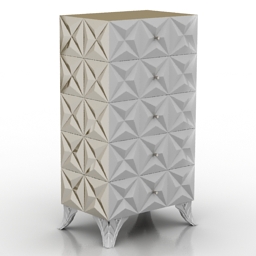locker bizzotto diamond greyvi 3D Model Preview #e50f6b39