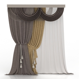 curtain 3D Model Preview #59ab43a4
