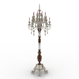 torchere baccarat 3D Model Preview #1ed4204f