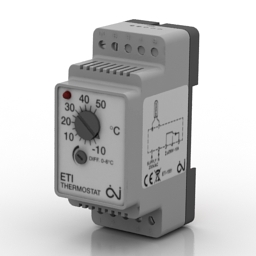 3D Thermostat preview