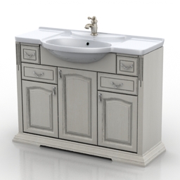 3D Wash-basin preview