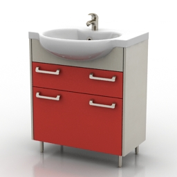 3D Wash-basin preview