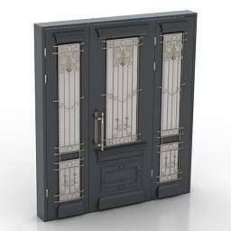 3D Door preview