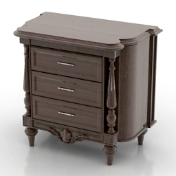 nightstand asnaghi 3D Model Preview #568b787f