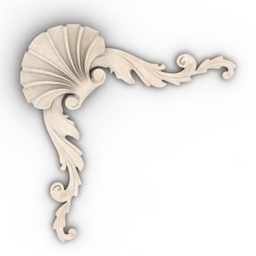 decor molding 3D Model Preview #51a25576