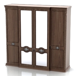 wardrobe 3D Model Preview #c7cfd7ad