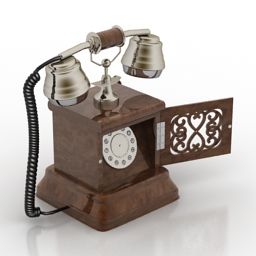 phone retro 3D Model Preview #aa669476