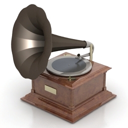 3D Gramophone preview