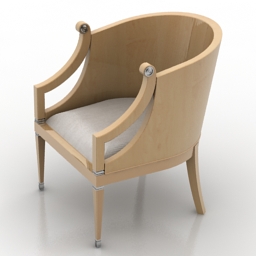 3D Armchair preview
