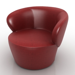 3D Armchair preview