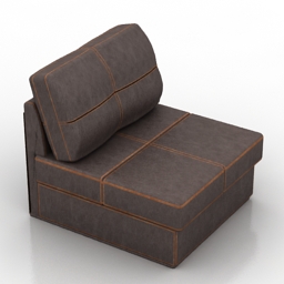 3D Armchair preview