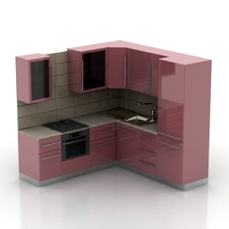 kitchen mini 3D Model Preview #75b958ae