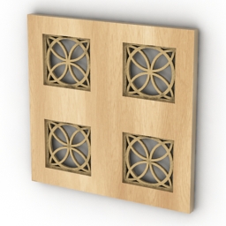 panel decor 3D Model Preview #8db70eb6