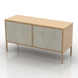 locker ikea ps 3D Model Preview #b870a751