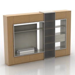 rack gwinner tv stand 3D Model Preview #638688b6