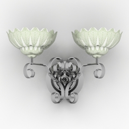 3D Sconce preview