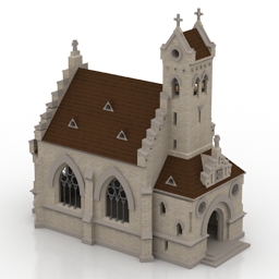 church lutheran 3D Model Preview #210e7636
