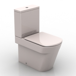lavatory pan roca hall 3D Model Preview #6856c170
