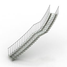 3D Stair preview