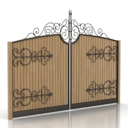 gate 3D Model Preview #e0955ac5