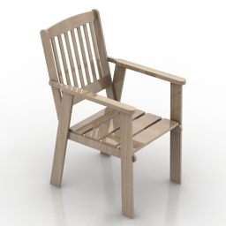 3D Armchair preview