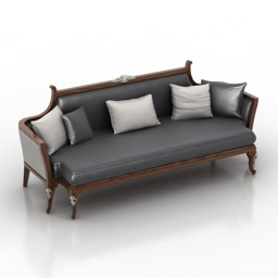 sofa luxury 3D Model Preview #6ec432f2