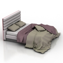 bed 3D Model Preview #90b766d0