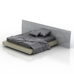 bed paysage move 3D Model Preview #57efc644