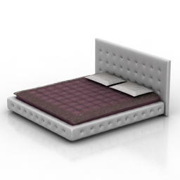 bed kristall 3D Model Preview #69ea1162