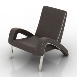 3D Armchair preview