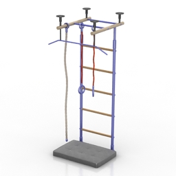 wall bars 3D Model Preview #8ea395bd