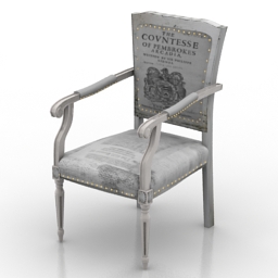 3D Armchair preview