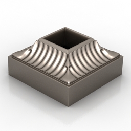 "Grande Forge Base Decor Molding Column" - Collection preview