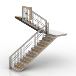 3D Stair preview