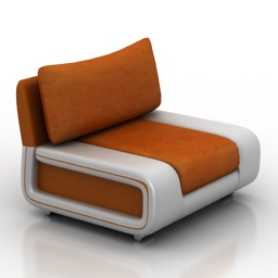 3D Armchair preview