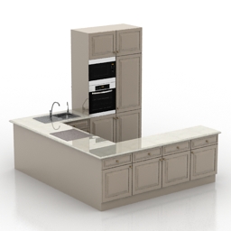 3D Kitchen preview